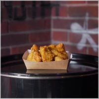 Crispy kipchunks, juicy van binnen